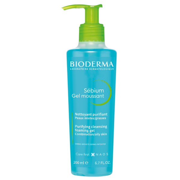 Gel spumant Sebium, 200ml, Bioderma