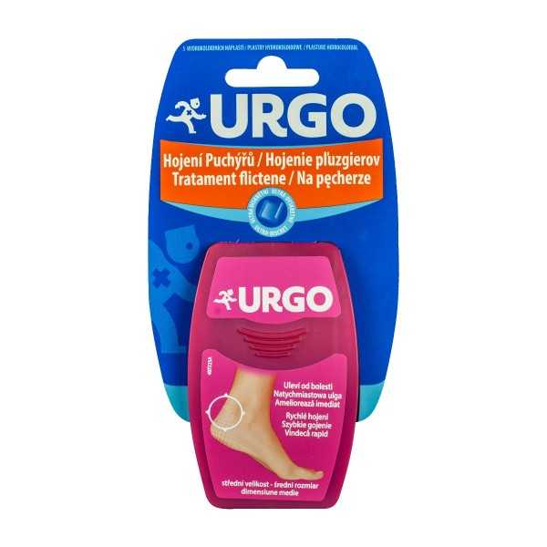 Plasturi mediu pentru tratament flictene Ultra Discret , 5 plasturi, Urgo