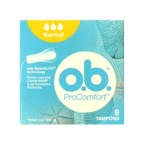 Tampoane Procomfort normal, 8 bucati, O.B.