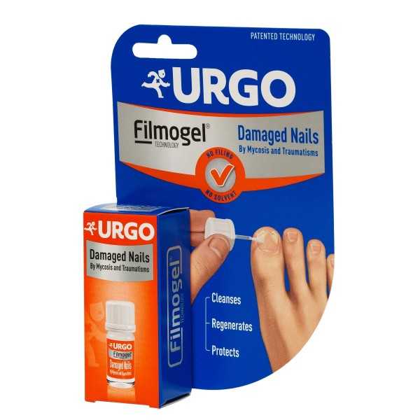 Gel pentru unghii deteriorate Filmogel, 3.3 ml, Urgo