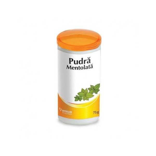 Pudra mentolata, 75 g, Vitalia