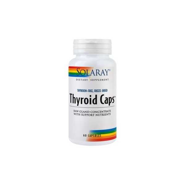 Solaray Thyroid Caps, 60 capsule, Secom