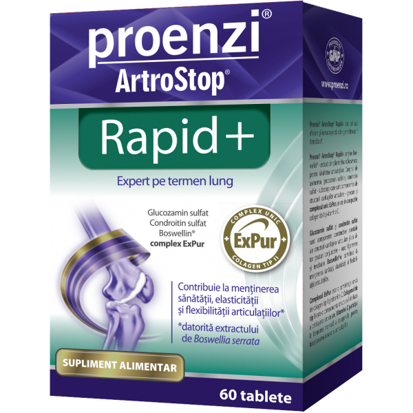 Proenzi ArtroStop Rapid+, 60 tablete, Walmark