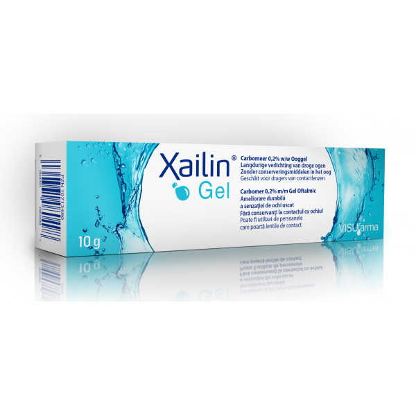 Gel oftalmic Xailin, 10 g, Visufarma