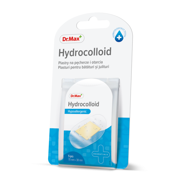 Dr.Max Plasture Hydrocolloid 70 x 38mm, 5 bucati