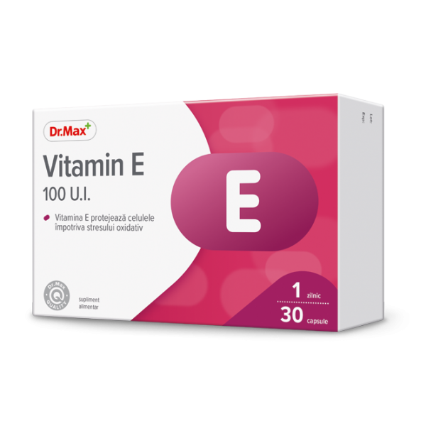 Dr.Max Vitamina E 100mg, 30 capsule