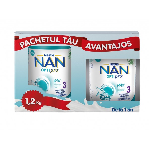 Pachet NAN 3 OPTIPRO pentru 1-2 ani