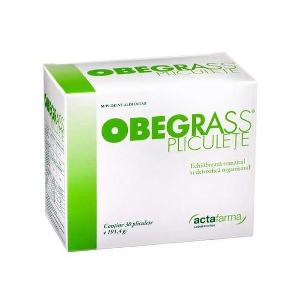 Obegrass, 30 plicuri, Actafarma