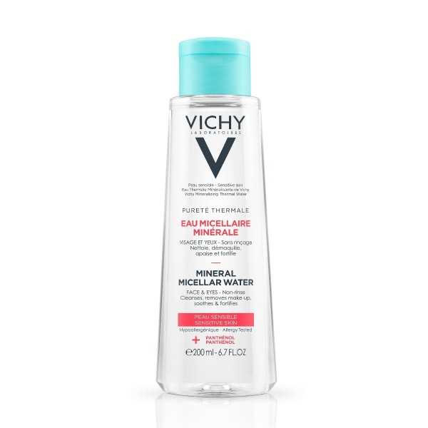 Solutie micelara de curatare si demachiere Purete Thermale pentru ten sensibil, 200ml, Vichy