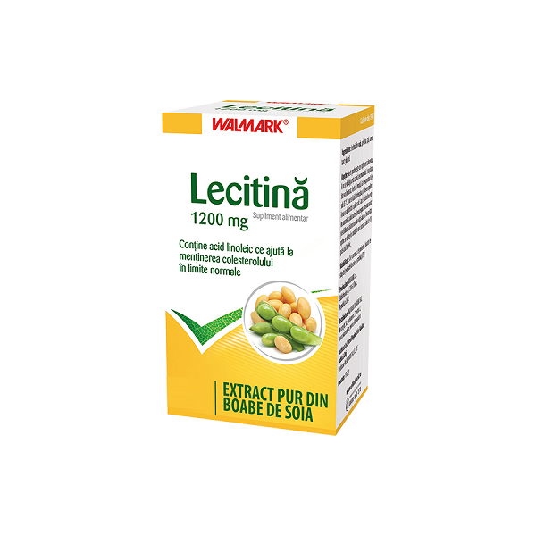 Lecitina 1200mg, 30 capsule, Walmark