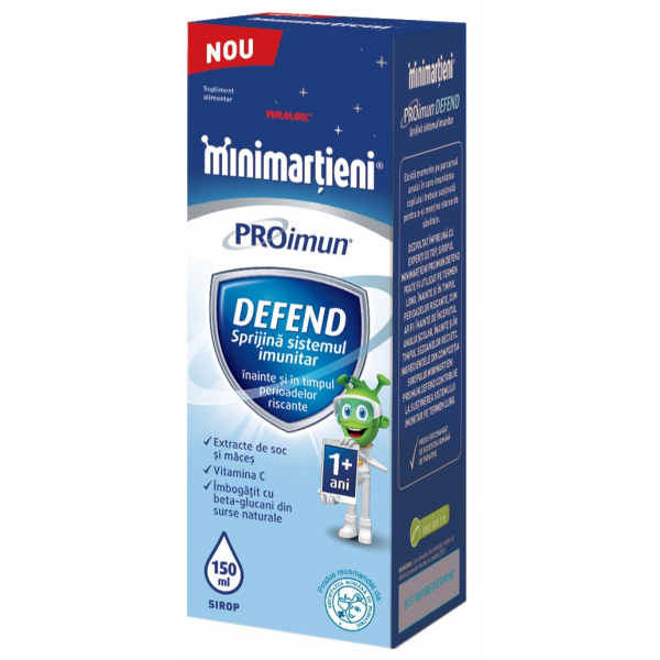 Minimartieni PROimun DEFEND sirop, 150 ml, Walmark