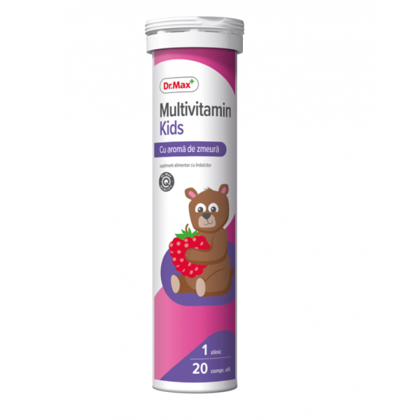 Dr.Max Multivitamin Kids pentru copii, 20 tablete efervescente