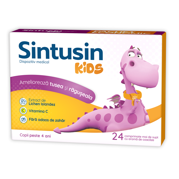 Sintusin Kids, 24 comprimate, Zdrovit