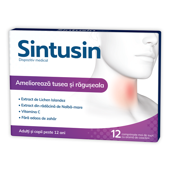 Sintusin, 12 comprimate, Zdrovit