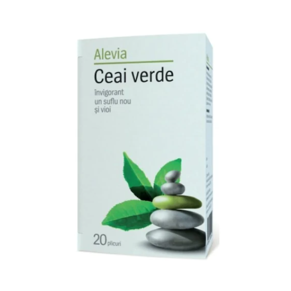 Ceai Verde, 20 plicuri, Alevia