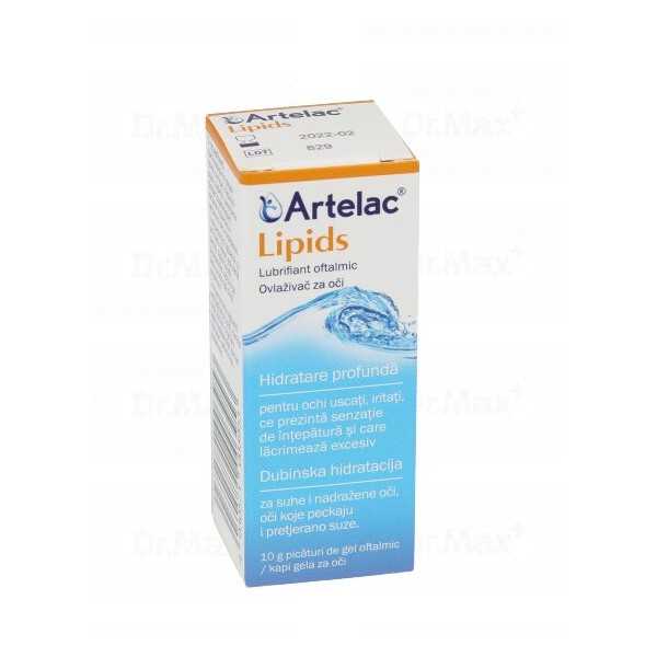 Artelac Lipids picaturi oftalmice, 10 ml, Bausch&Lomb