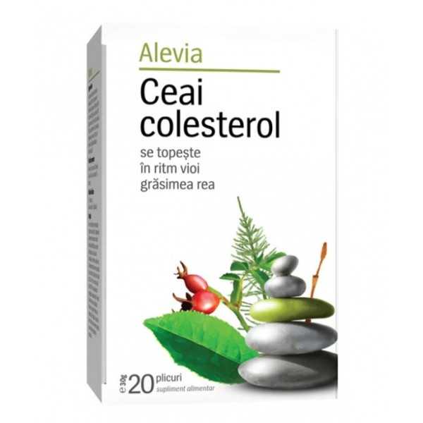 Ceai colesterol, 20 plicuri, Alevia