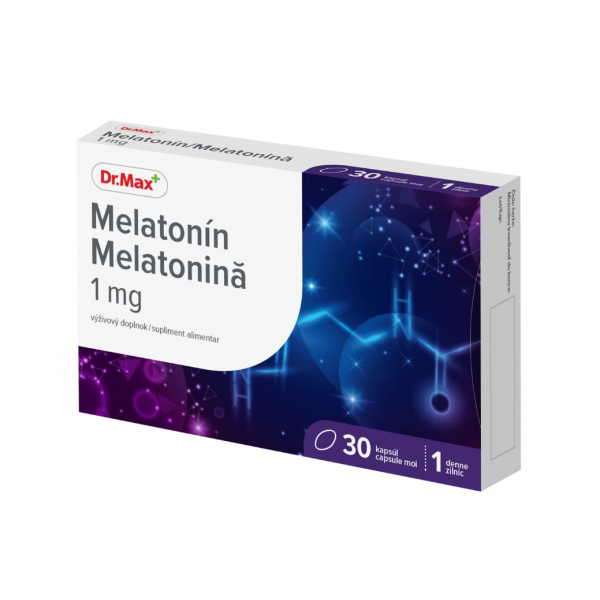 Dr.Max Melatonina, 30 capsule moi