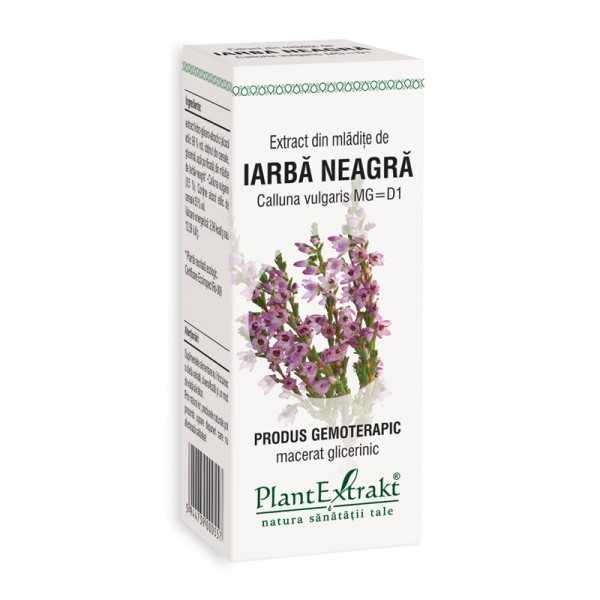 Extract din mladite de iarba neagra, 50ml, Plantextrakt