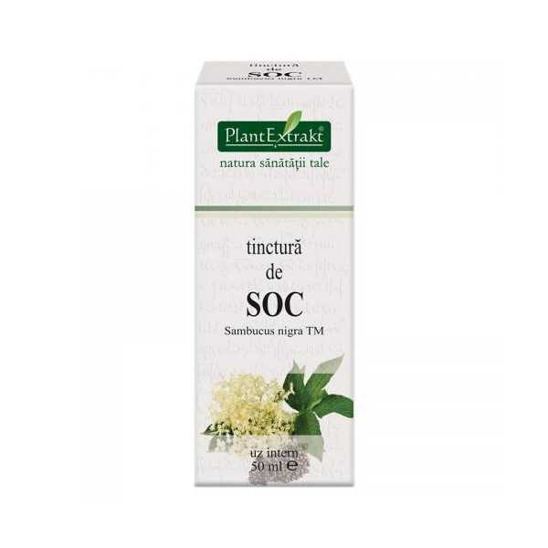 Tinctura de soc, 50ml, Plantextrakt