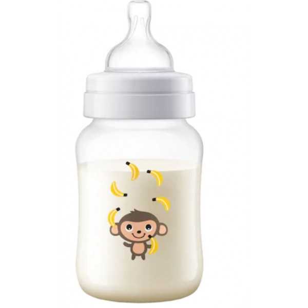 Biberon anticolici classic Maimuta, 260ml, Philips Avent