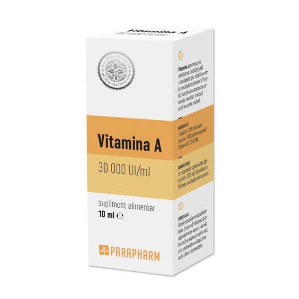 Vitamina A 30 000 UI, 10ml, Parapharm