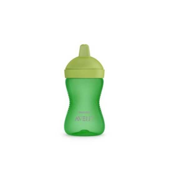 Cana cu tetina de formare verde, 300ml, Philips Avent