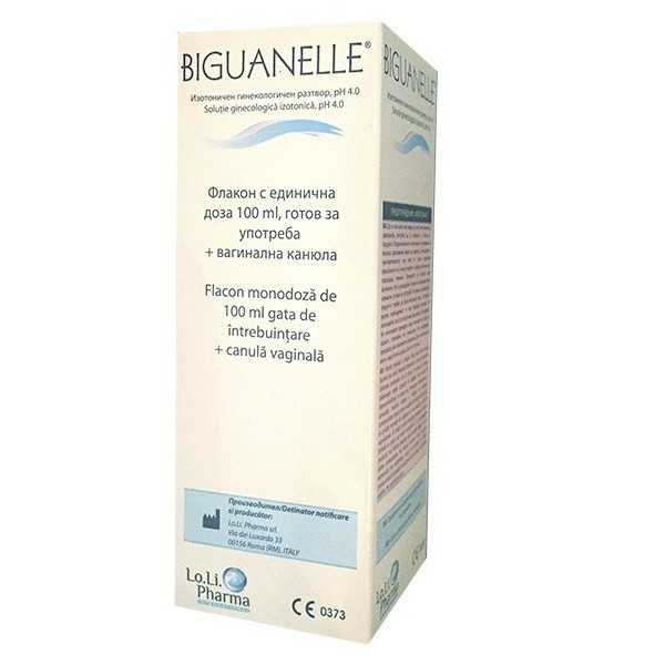 Biguanelle solutie ginecologica izotonica, 100 ml, LO.LI. Pharma