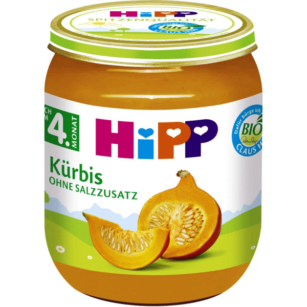 Primul dovleac al copilului, 125g, Hipp