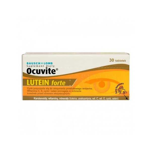 Ocuvite Lutein Forte, 30 capsule, Bausch Lomb