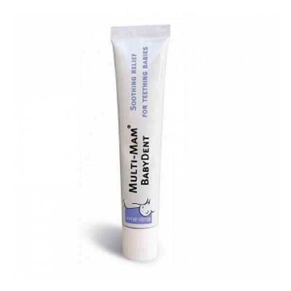 Gel gingival calmant pentru eruptia dentara Multi-Mam BabyDent, 15ml, Bioclin