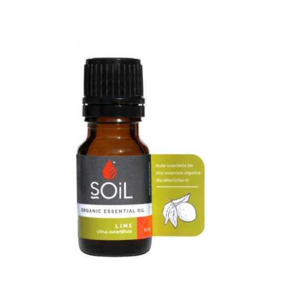 Ulei Esential Lime 100% Organic Ecocert, 10ml, Soil