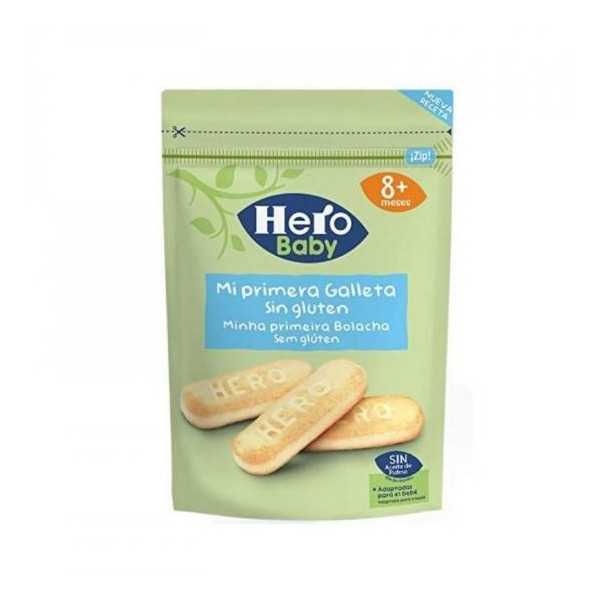 Primii mei biscuiti fara gluten, +8 luni, 180g, Hero Baby