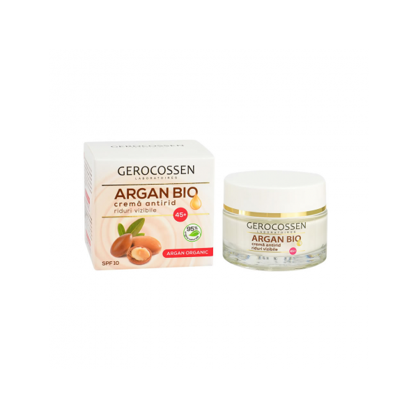 Crema antirid Argan Bio pentru 45+, 50ml, Gerocossen