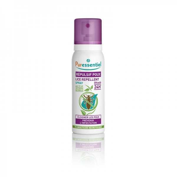 Spray repelent anti-paduchi cu uleiuri esentiale Anti-lice, 75ml, Puressentiel