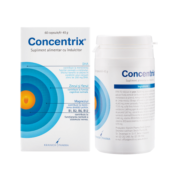 Concentrix, 60 comprimate, Desitin