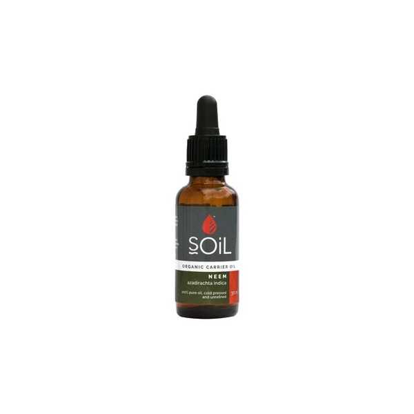 Ulei de baza Neem (Azadirachta indica) Organic, 30ml, Soil