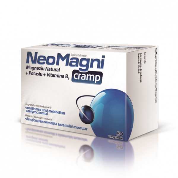 NeoMagni cramp, 50 comprimate, Aflofarm