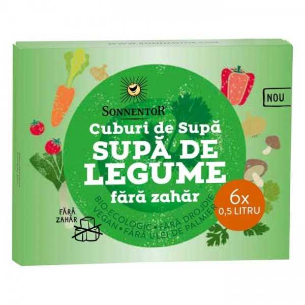 Cub Bio Supa de legume fara zahar, 66g, Sonnentor