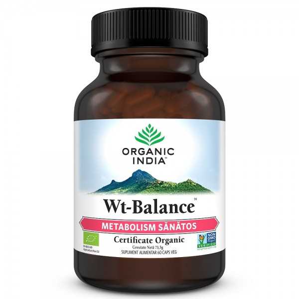 Wt-Balance Metabolism Sanatos, 60 capsule, Organic India