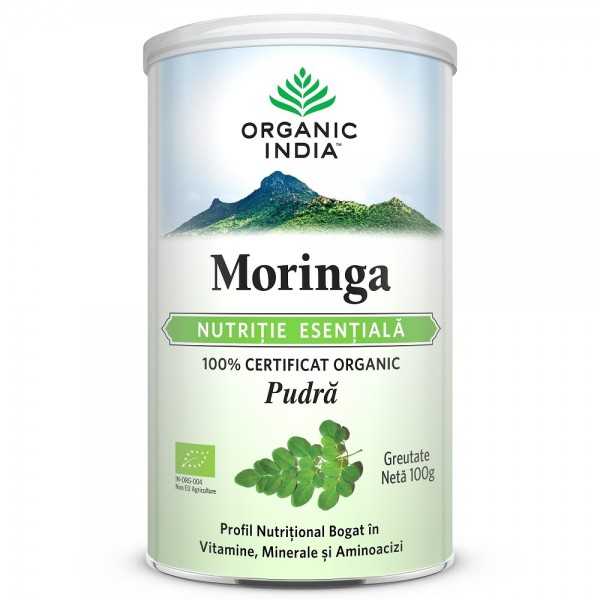 Moringa Nutritie Esentiala, 100g, Organic India