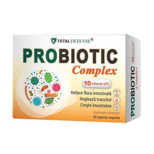 Probiotic Complex, 30 capsule vegetale, Cosmopharm