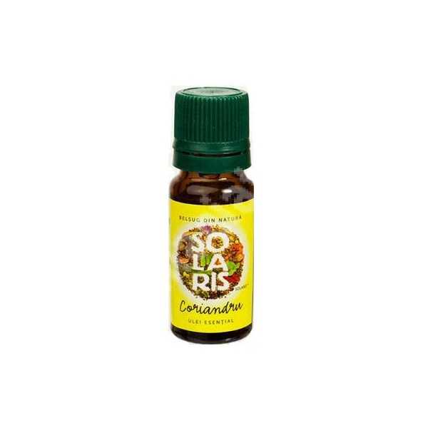 Ulei esential de Coriandru, 10ml, Solaris