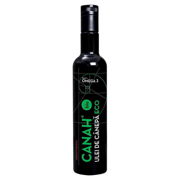 Ulei de canepa ECO, 500ml, Canah