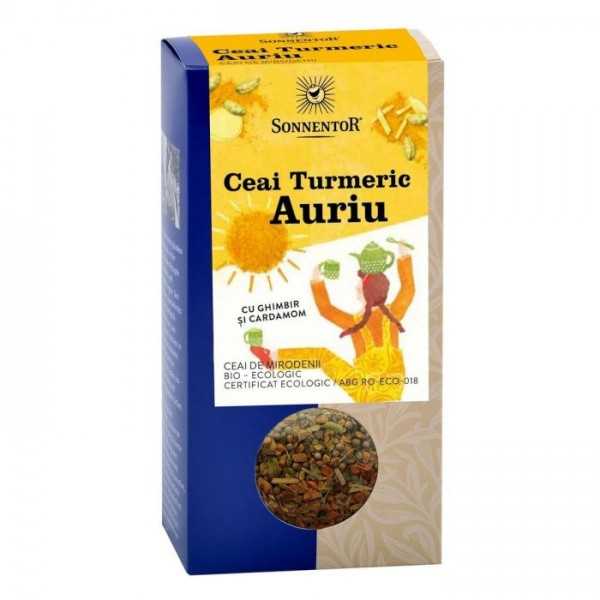 Ceai Bio Turmeric Auriu, 120g, Sonnentor