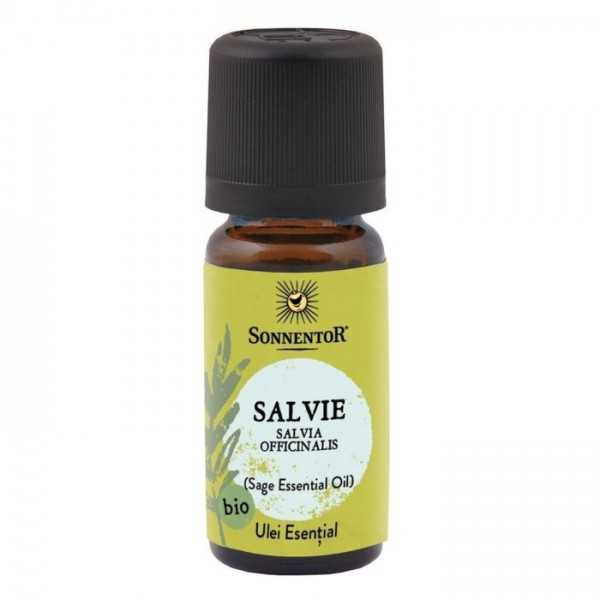 Ulei Bio Esential Salvie (Salvia officinalis), 10ml, Sonnentor