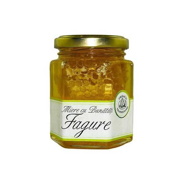 Miere cu Fagure, 250g, Prisaca Transilvania