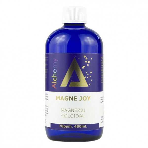 Magneziu coloidal Magne Joy Alchemy 70 ppm, 480ml, Aghoras