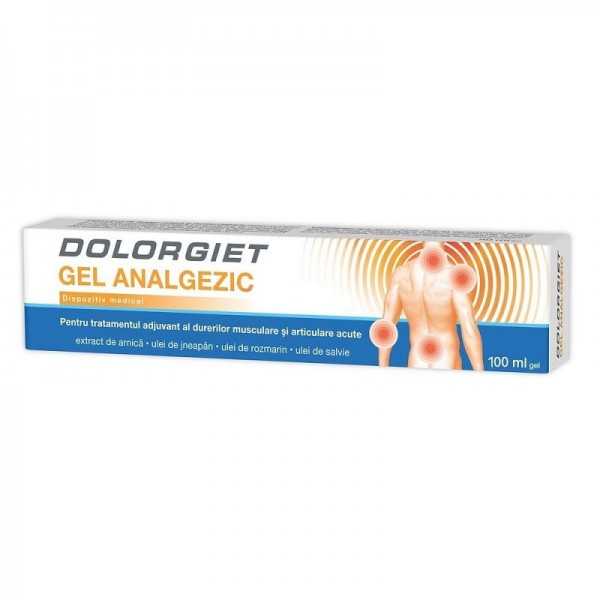 Dolorgiet gel analgezic, 100 ml, Zdrovit