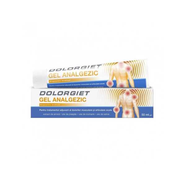 Dolorgiet gel analgezic, 50 ml, Zdrovit